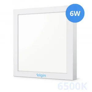 Plafon LED Quadrado Sobrepor 24W 6500K