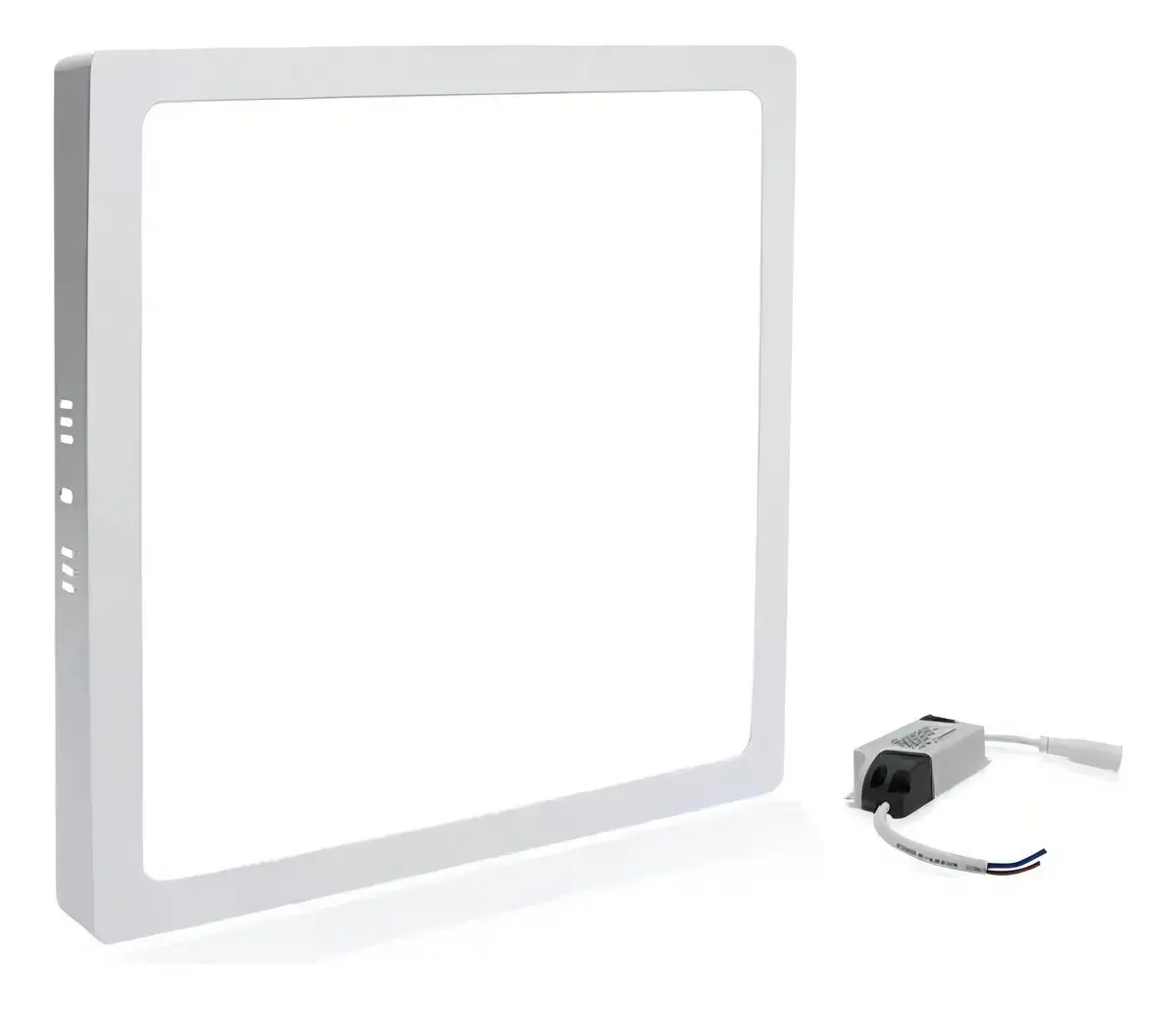 PLAFON LED QUAD. SOBREPOR 6500K 18W